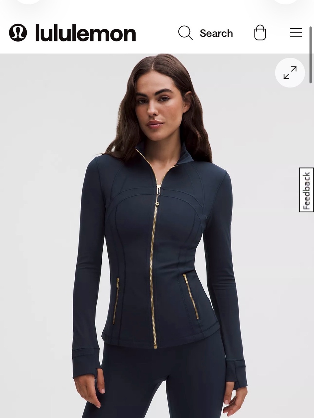 Lululemon define jacket size 4